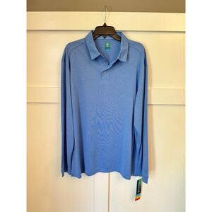 Pro Tour cool play XL blue‎ long sleeve polo NWT